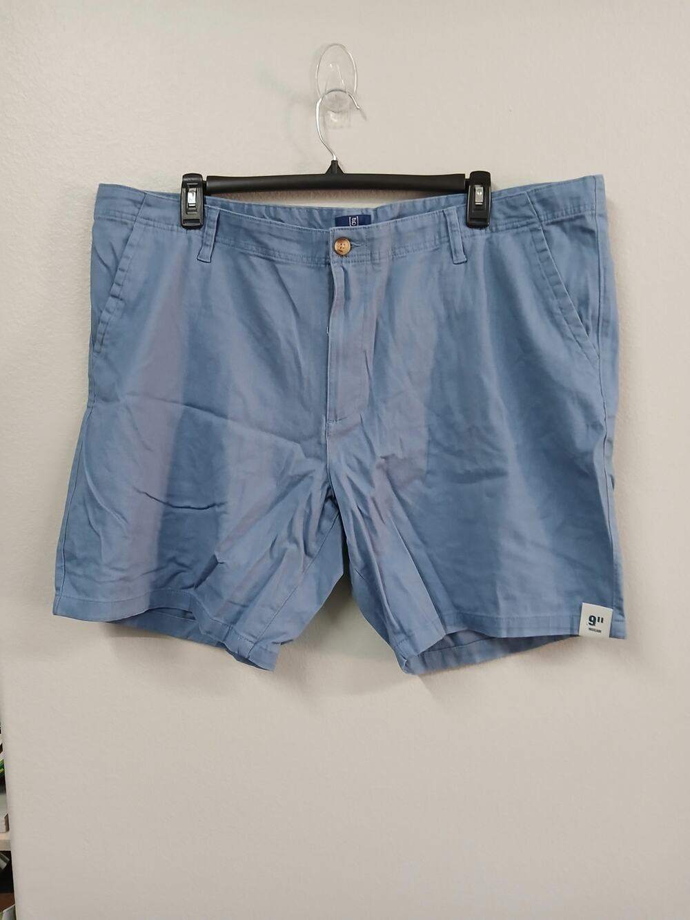 George Men's Stretch Twill Flat Front Shorts size 46" waist